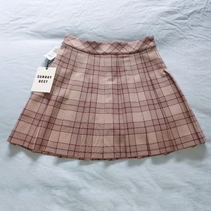 NWT Sunday Best olive skirt